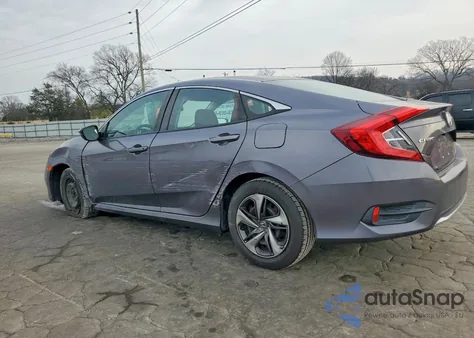 2020 Honda Civic Lx z USA, uszkodzony, nr VIN 19XFC2F65LE203616